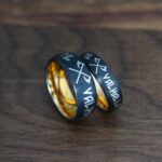 Til Valhalla Ring, Vikings Ring, Runes Ring, Nordic Ring, Norsemen Ring, Nordic Runes Ring - Image 6