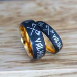 Til Valhalla Ring, Vikings Ring, Runes Ring, Nordic Ring, Norsemen Ring, Nordic Runes Ring - Image 3