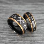 Til Valhalla Ring, Vikings Ring, Runes Ring, Nordic Ring, Norsemen Ring, Nordic Runes Ring - Image 3