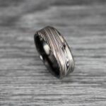 Damascus Steel Ring, Damascus Steel Jewelry, Damascus Steel Wedding Ring, Damascus Steel Wedding Band