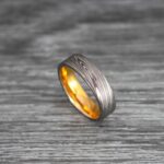 Damascus Steel Ring, Damascus Steel Jewelry, Damascus Steel Wedding Ring, Damascus Steel Wedding Band