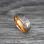 Damascus Steel Ring, Damascus Steel Jewelry, Damascus Steel Wedding Ring, Damascus Steel Wedding Band