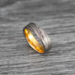 Damascus Steel Ring, Damascus Steel Jewelry, Damascus Steel Wedding Ring, Damascus Steel Wedding Band