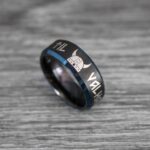 Til Valhalla Ring, Vikings Ring, Runes Ring, Nordic Ring, Norsemen Ring, Nordic Runes Ring