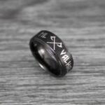 Til Valhalla Ring, Vikings Ring, Runes Ring, Nordic Ring, Norsemen Ring, Nordic Runes Ring
