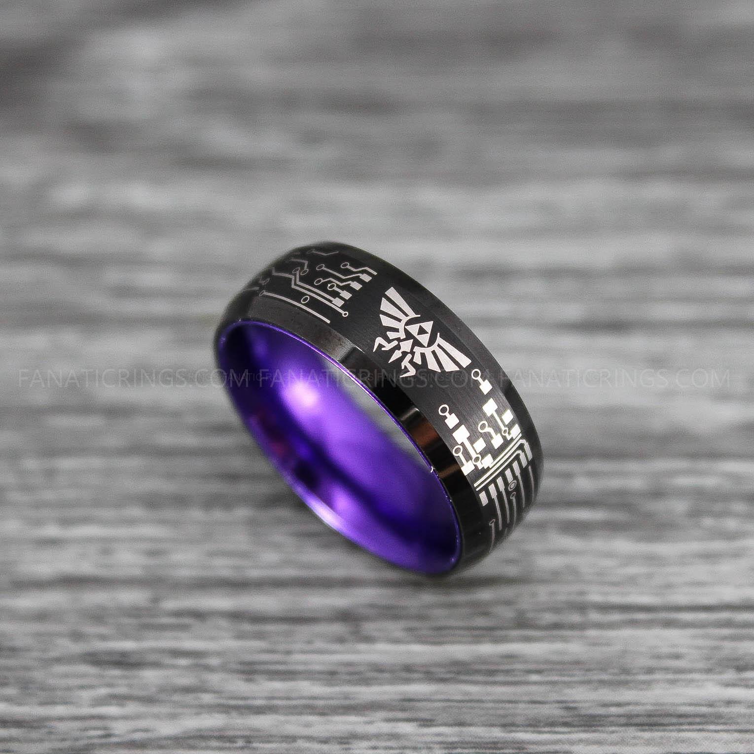 IMG_0162 Circuit Board Ring, Gamer Ring, Gamer Jewelry, Circuit Board Ring, Gamer Wedding Band - Image 1