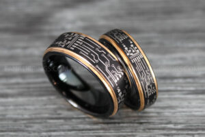 Circuit Board Ring, Gamer Ring, Gamer Jewelry, Circuit Board Ring, Gamer Wedding Band