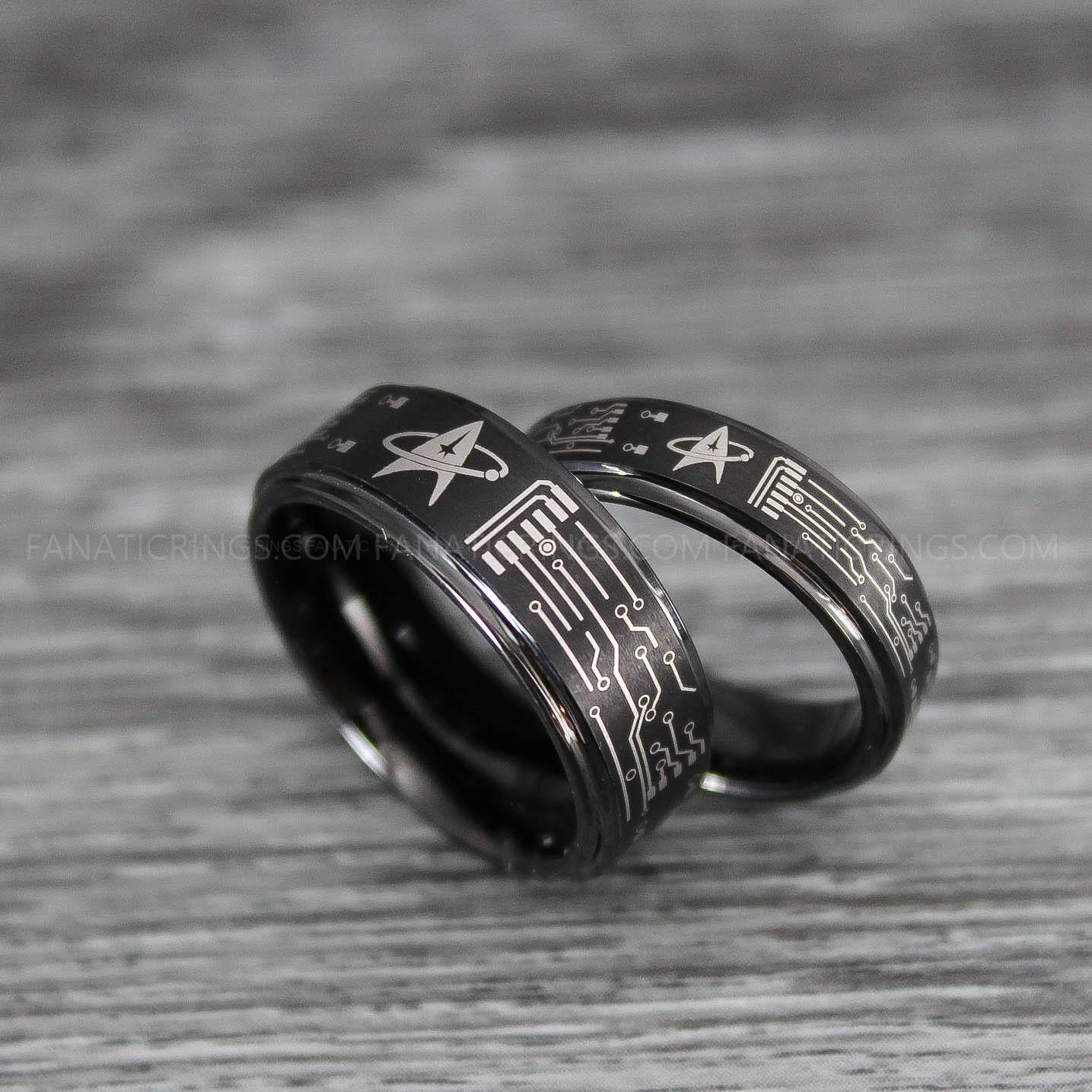 IMG_0193 Circuit Board Ring, Gamer Ring, Gamer Jewelry, Circuit Board Ring, Gamer Wedding Band - Image 1