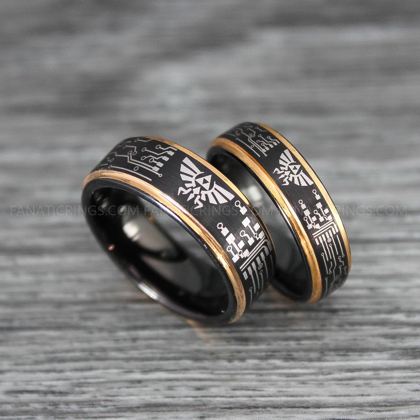IMG_0216 Circuit Board Ring, Gamer Ring, Gamer Jewelry, Circuit Board Ring, Gamer Wedding Band - Image 1