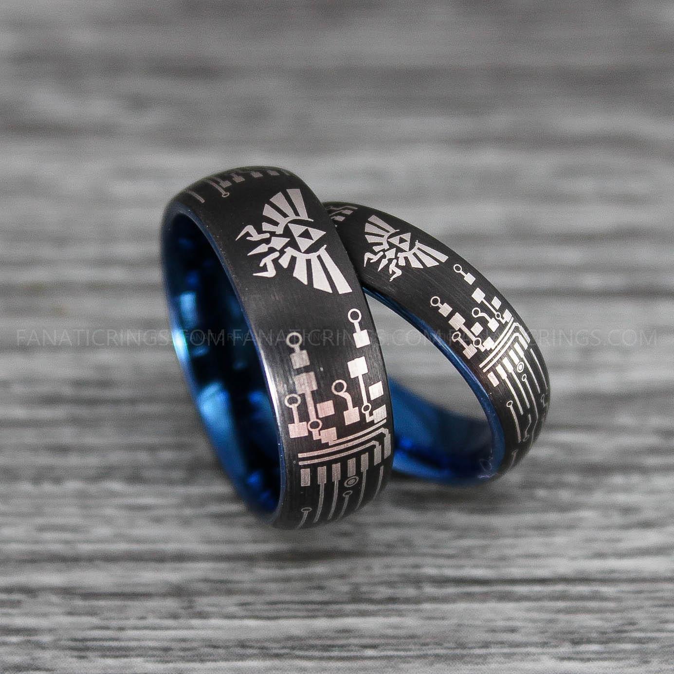 IMG_0221 Circuit Board Ring, Gamer Ring, Gamer Jewelry, Circuit Board Ring, Gamer Wedding Band - Image 1