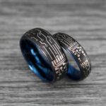 Circuit Board Ring, Gamer Ring, Gamer Jewelry, Circuit Board Ring, Gamer Wedding Band - Image 3