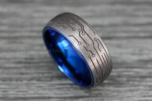 Circuit Board Ring, Gamer Ring, Gamer Jewelry, Circuit Board Ring, Gamer Wedding Band