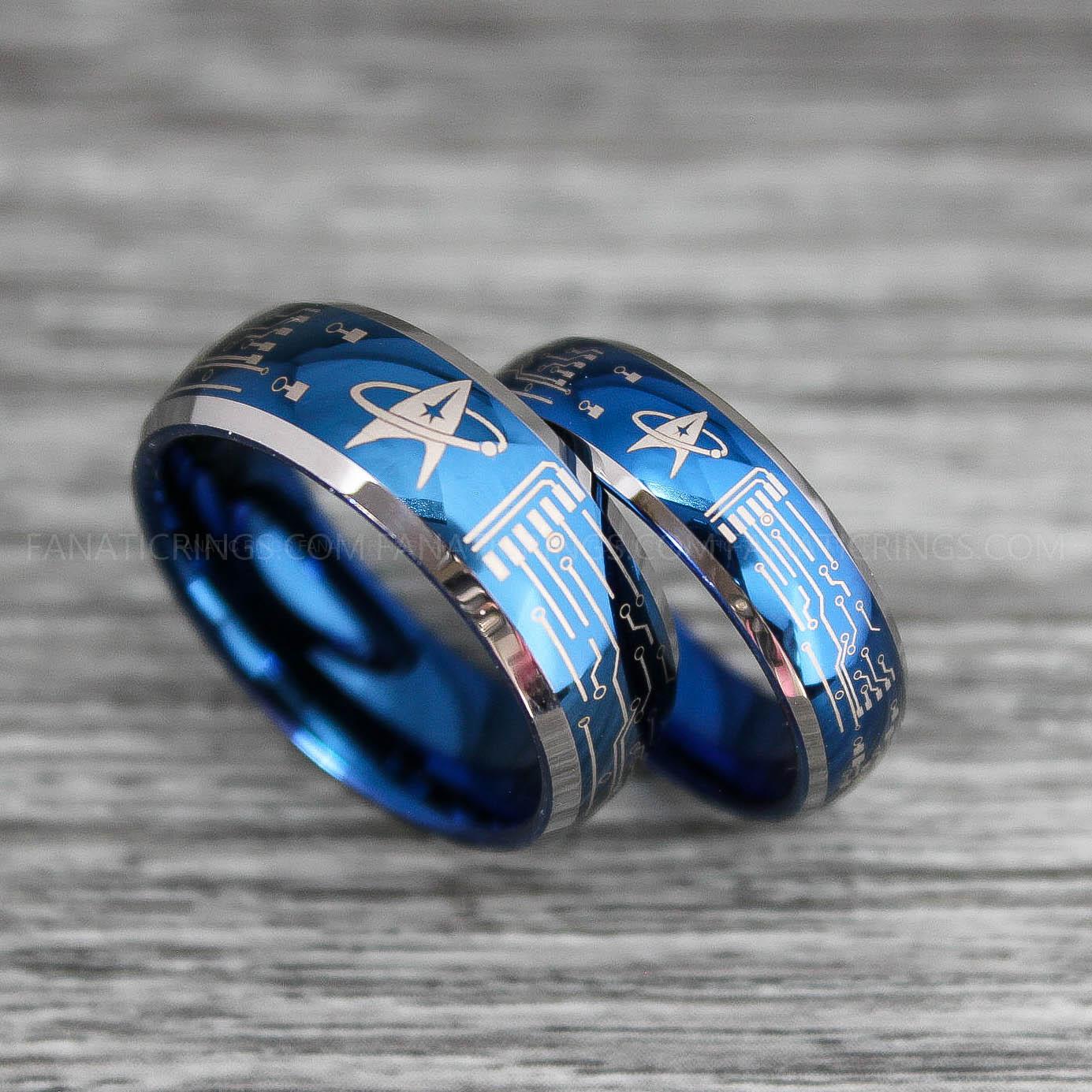 IMG_0231 Circuit Board Rings, Gamer Rings, Gamer Jewelry, Circuit Board Rings, Gamer Wedding Bands - Image 1