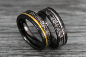Circuit Board Rings, Gamer Rings, Gamer Jewelry, Circuit Board Rings, Gamer Wedding Bands