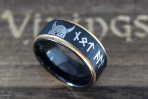Til Valhalla Rings, Vikings Rings, Runes Rings, Nordic Rings, Norsemen Rings, Nordic Runes Ring