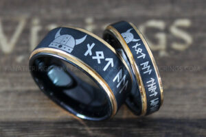 Til Valhalla Rings, Vikings Rings, Runes Rings, Nordic Rings, Norsemen Rings, Nordic Runes Rings