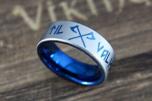 Til Valhalla Rings, Vikings Rings, Runes Rings, Nordic Rings, Norsemen Rings, Nordic Runes Ring