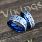 Til Valhalla Rings, Vikings Rings, Runes Rings, Nordic Rings, Norsemen Rings, Nordic Runes Rings - Image 4