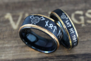 Til Valhalla Rings, Vikings Rings, Runes Rings, Nordic Rings, Norsemen Rings, Nordic Runes Rings