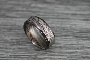 Damascus Steel Ring, Damascus Steel Jewelry, Damascus Steel Wedding Ring, Damascus Steel Wedding Band