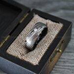 Damascus Steel Ring, Damascus Steel Jewelry, Damascus Steel Wedding Ring, Damascus Steel Wedding Band