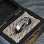 Damascus Steel Ring, Damascus Steel Jewelry, Damascus Steel Wedding Ring, Damascus Steel Wedding Band