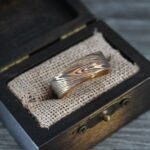 Damascus Steel Ring, Damascus Steel Jewelry, Damascus Steel Wedding Ring, Damascus Steel Wedding Band - Image 2