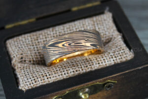 Damascus Steel Ring, Damascus Steel Jewelry, Damascus Steel Wedding Ring, Damascus Steel Wedding Band