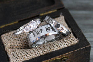 Til Valhalla Rings, Vikings Rings, Runes Rings, Nordic Rings, Norsemen Rings, Nordic Runes Rings