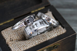 Til Valhalla Rings, Vikings Rings, Runes Rings, Nordic Rings, Norsemen Rings, Nordic Runes Rings