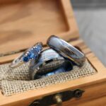 Damascus Steel Rings, Damascus Steel Jewelry, Damascus Steel Wedding Rings, Damascus Steel Wedding Bands, Couple Rings Matching Couple Rings