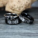 Raider and Raiderette Rings, Raiders Wedding Bands, Raiders Wedding Rings, Raiders Jewelry