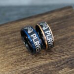 Player 1 Player 2 Rings, Gamer Rings, Couple Ring Set, Couple Wedding Bands