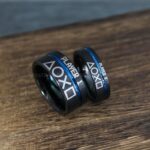Player 1 Player 2 Rings, Gamer Rings, Couple Ring Set, Couple Wedding Bands