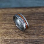 Damascus Steel Ring, Damascus Steel Jewelry, Damascus Steel Wedding Ring, Damascus Steel Wedding Band