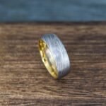 Damascus Steel Ring, Damascus Steel Jewelry, Damascus Steel Wedding Ring, Damascus Steel Wedding Band