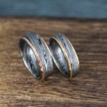 Damascus Steel Ring, Damascus Steel Jewelry, Damascus Steel Wedding Ring, Damascus Steel Wedding Band - Image 3