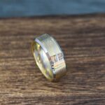 Damascus Steel Ring, Damascus Steel Jewelry, Damascus Steel Wedding Ring, Damascus Steel Wedding Band