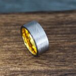 Damascus Steel Ring, Damascus Steel Jewelry, Damascus Steel Wedding Ring, Damascus Steel Wedding Band
