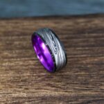 Damascus Steel Ring, Damascus Steel Jewelry, Damascus Steel Wedding Ring, Damascus Steel Wedding Band