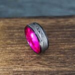 Damascus Steel Ring, Damascus Steel Jewelry, Damascus Steel Wedding Ring, Damascus Steel Wedding Band