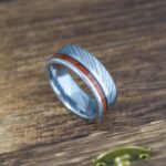 Damascus Steel Ring, Damascus Steel Jewelry, Damascus Steel Wedding Ring, Damascus Steel Wedding Band