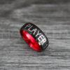 IMG_0408 Player 1 Player 2 Rings, Gamer Rings, Couple Ring Set, Couple Wedding Bands