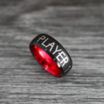 Player 1 Player 2 Rings, Gamer Rings, Gamer Jewelry, Gamer Wedding Ring