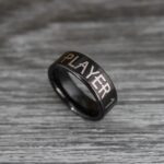 Player 1 Player 2 Rings, Gamer Rings, Gamer Jewelry, Gamer Wedding Ring