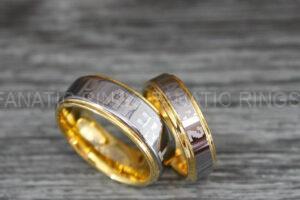 Player 1 Player 2 Rings, Gamer Rings, Gamer Jewelry, Gamer Wedding Rings