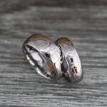 Player 1 Player 2 Rings, Gamer Rings, Couple Ring Set, Couple Wedding Bands - Image 4