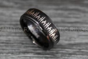 Suicide Squad Ring, Joker Ring, Joker Wedding Band, Suicide Squad Jewelry, Joker Jewelry