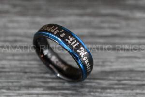 Suicide Squad Ring, Joker Ring, Joker Wedding Band, Suicide Squad Jewelry, Joker Jewelry