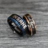 IMG_0466 Suicide Squad Rings, Joker Rings, Joker Wedding Bands, Suicide Squad Jewelry, Joker Jewelry